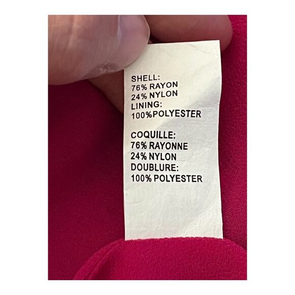 Ramy Brook dress Kallie wild rose springtime burnout minidress size 8 - Picture 9 of 10